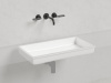 Раковина из искусственного камня S-Sense Salini Marea 1802110G 70х40 встраиваемая цвет белый